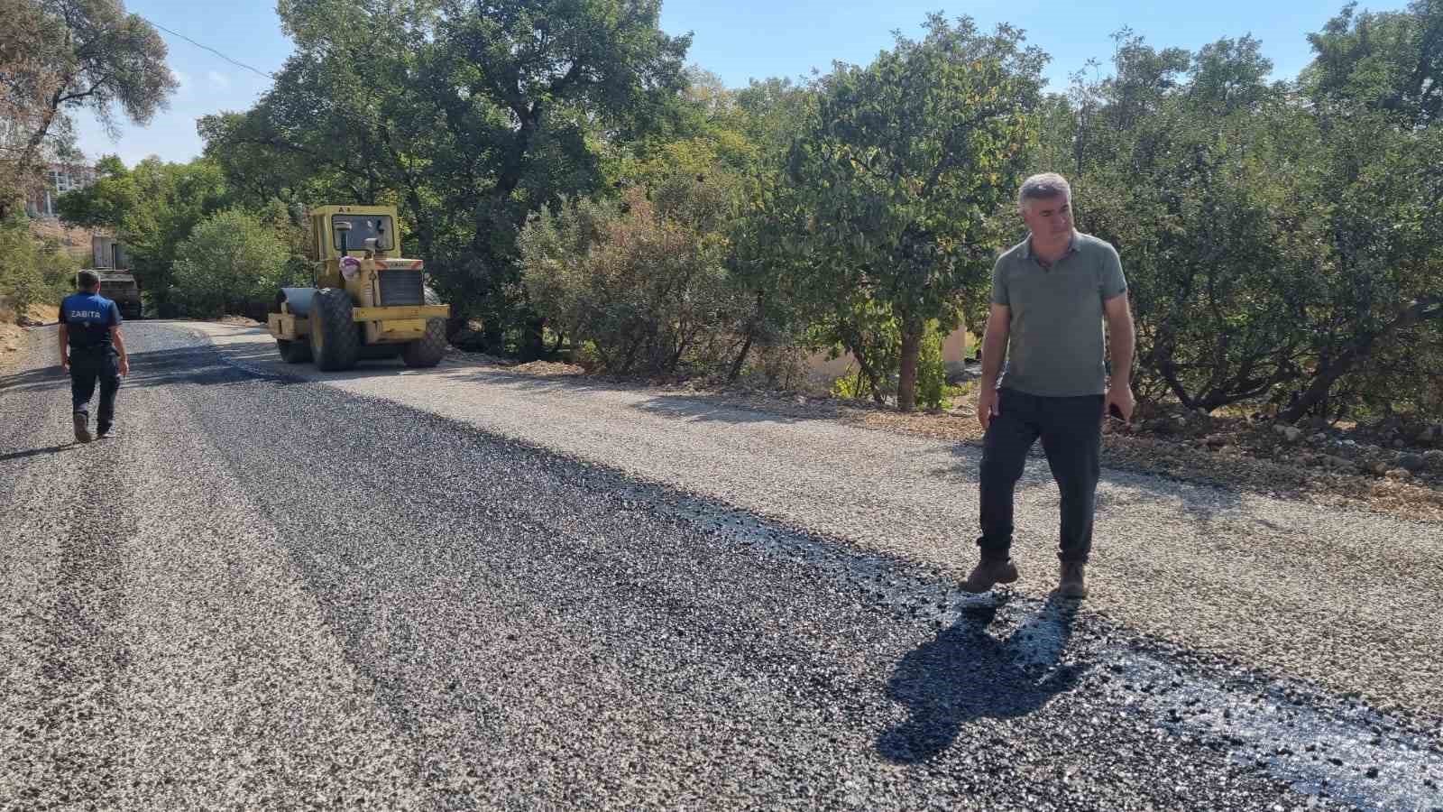 Tut ilçesinin TOKİ yolu asfaltlandı
