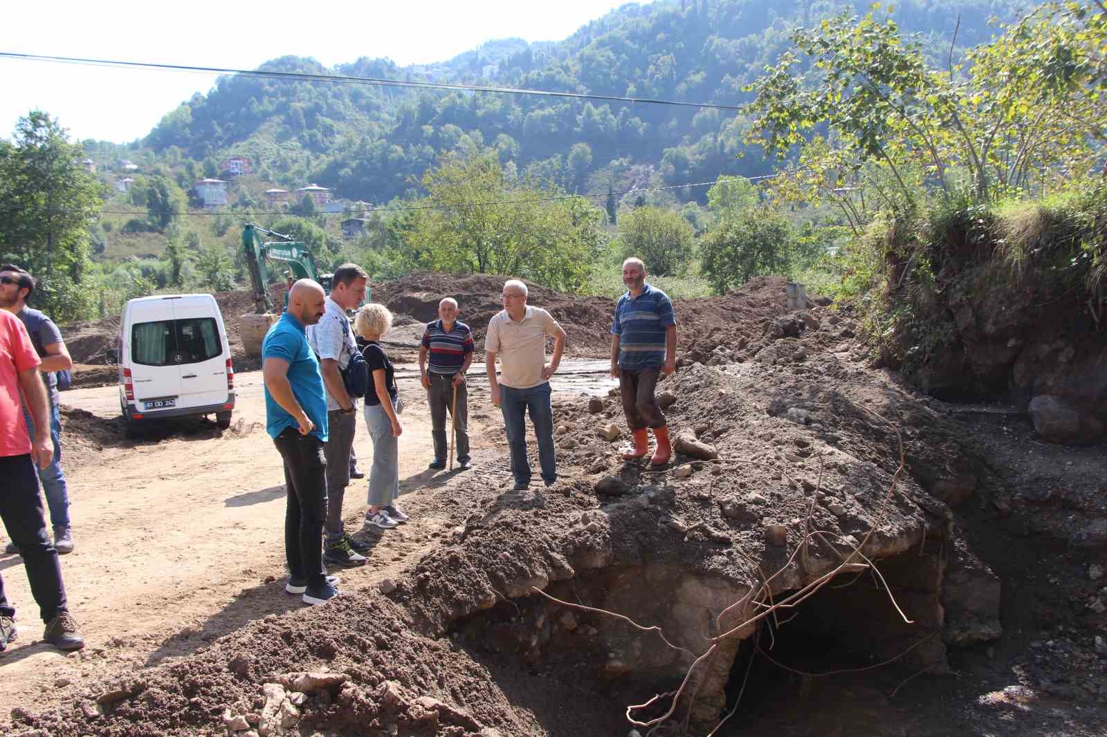 Sel bu kez kuru ve yan derelerden geldi
