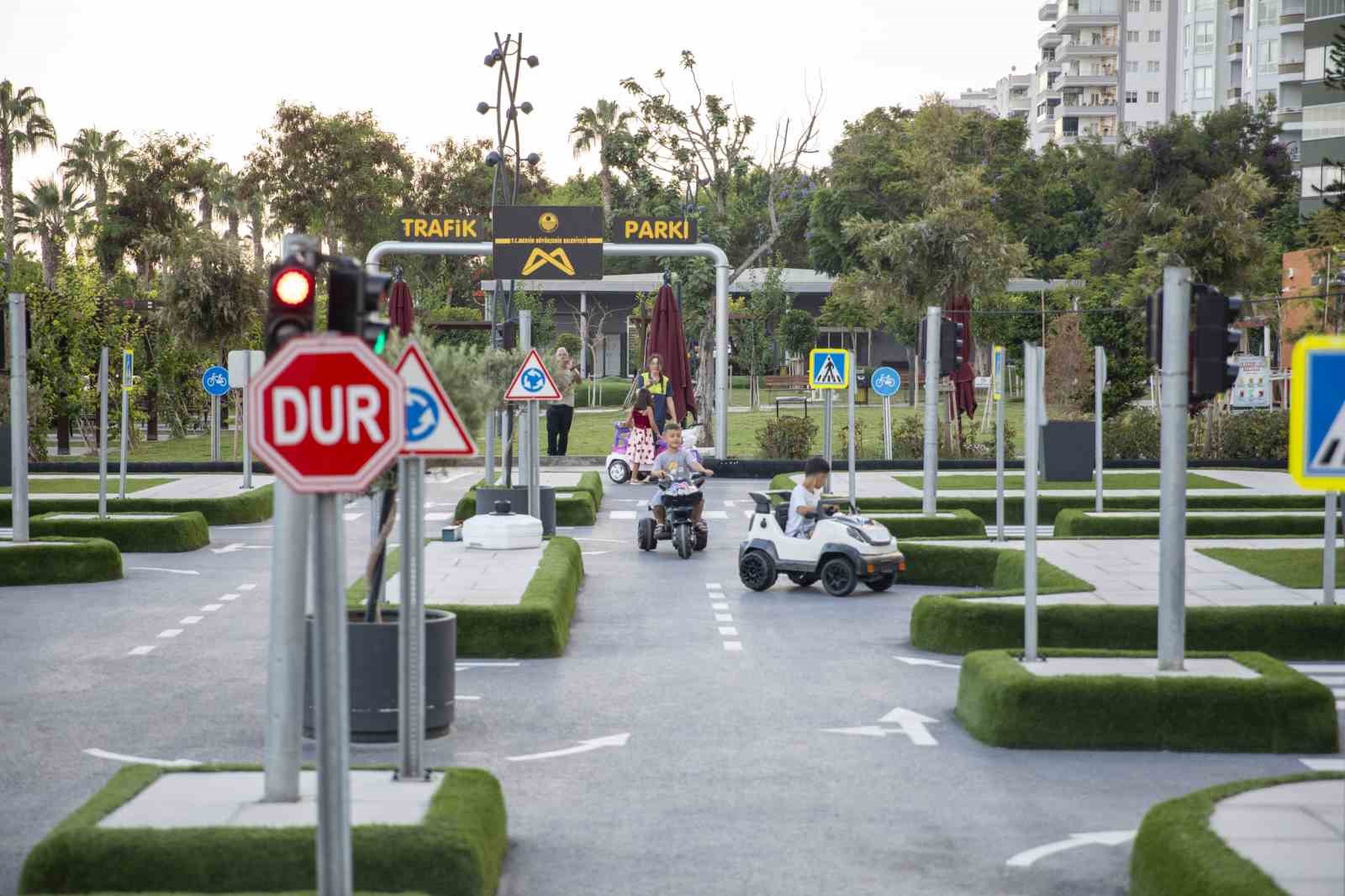 Trafik Park, hem çocukların hem de velilerin gözdesi oldu
