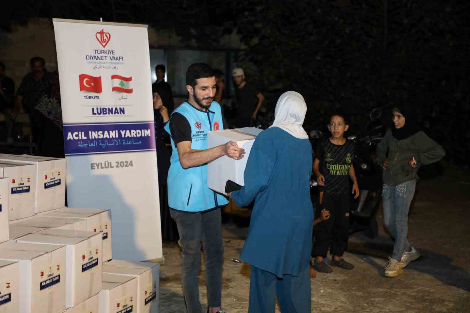 Türkiye Diyanet Vakfı, Lübnan için yardım kampanyası başlattı
