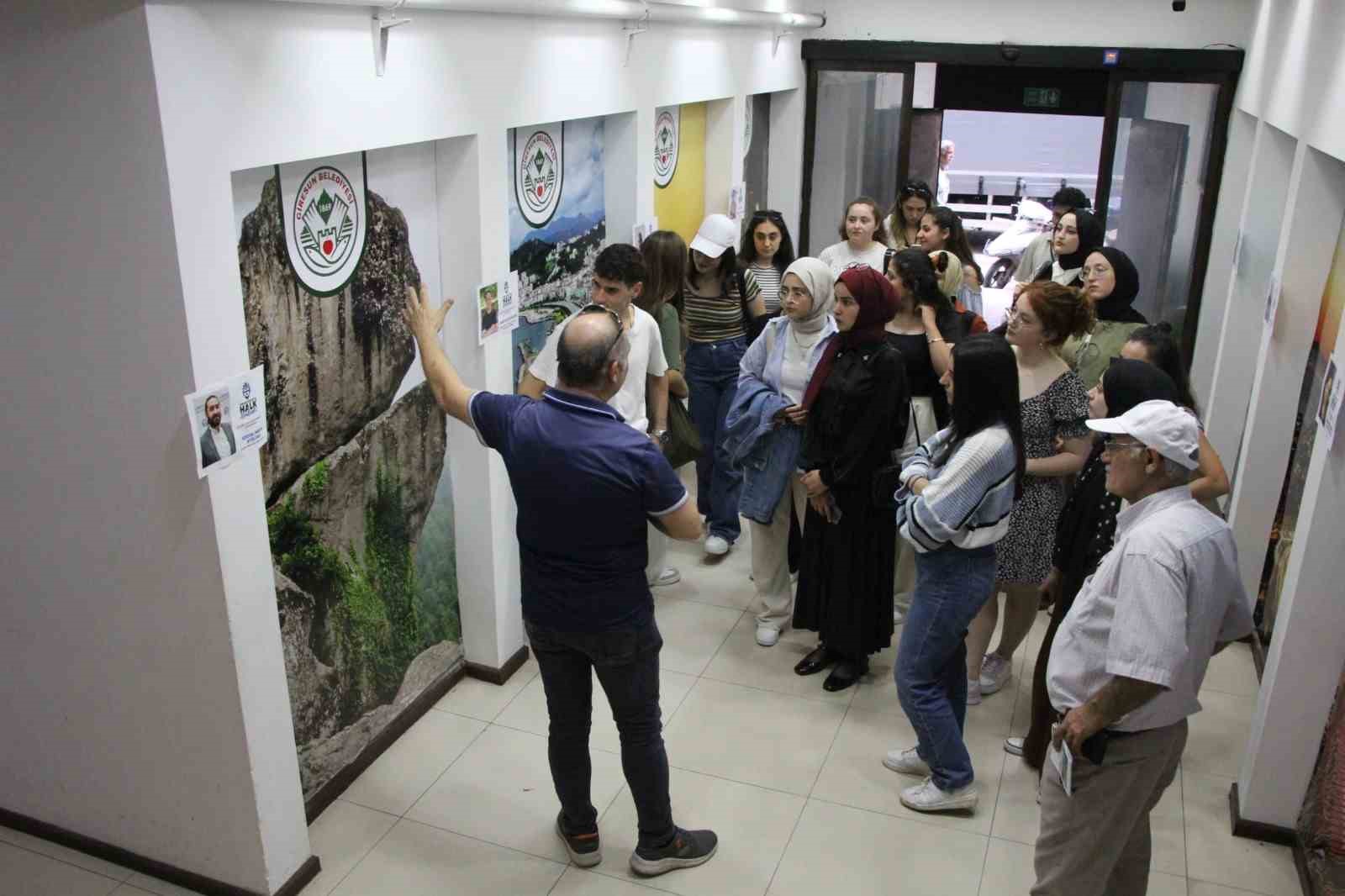 Giresun Kent Konseyi üniversite öğrencilerine şehri tanıtıyor
