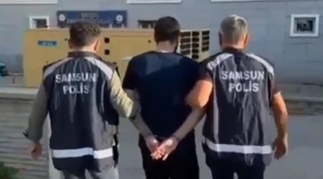 Samsun’da 15 yıl ve 12 yıl hapis cezası ile 5 yıldır aranan karı-koca polisin operasyonuyla yakalandı
