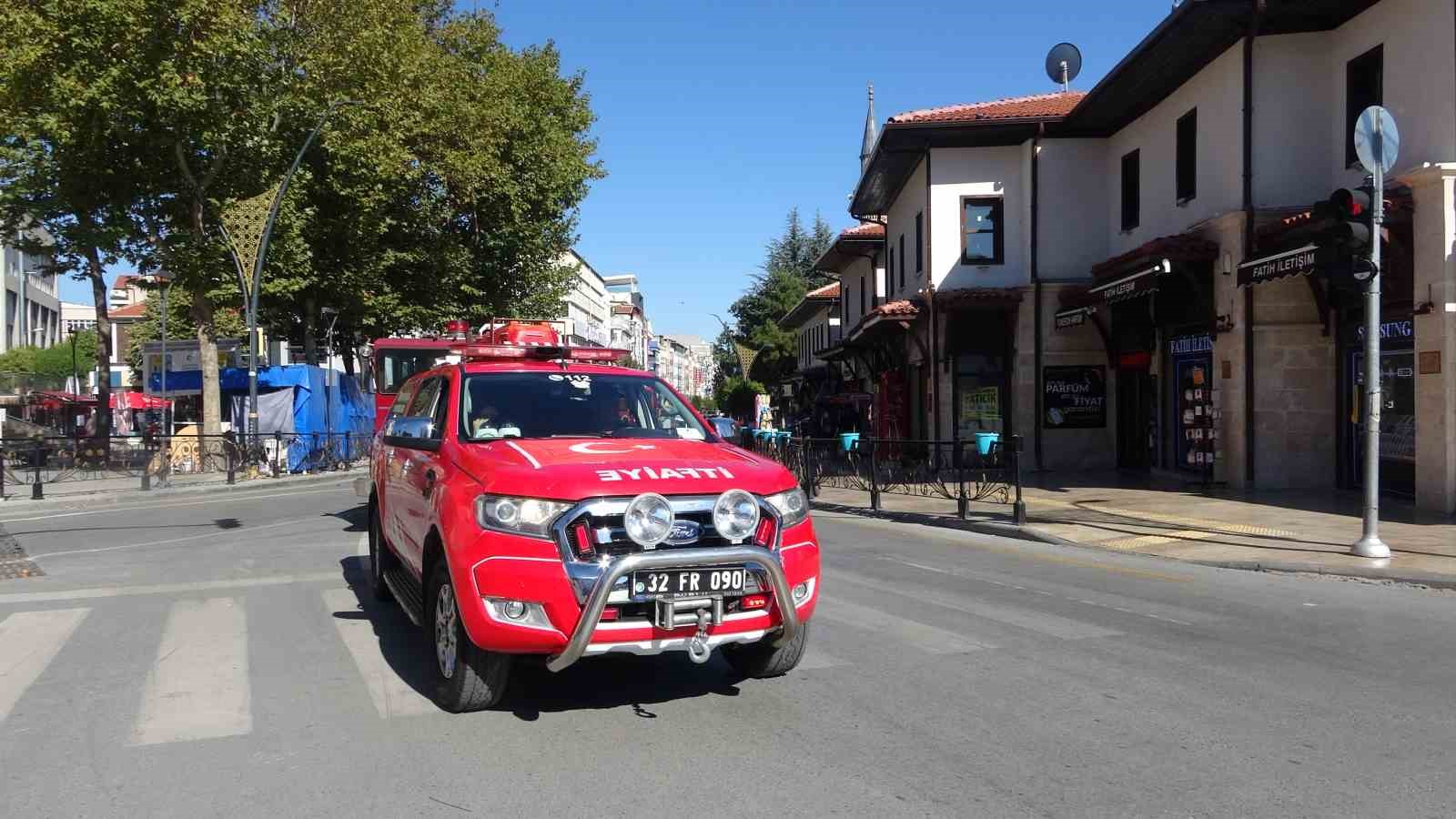 Isparta’da İtfaiye Teşkilatının 310’uncu kuruluş yıl dönümü kutlandı
