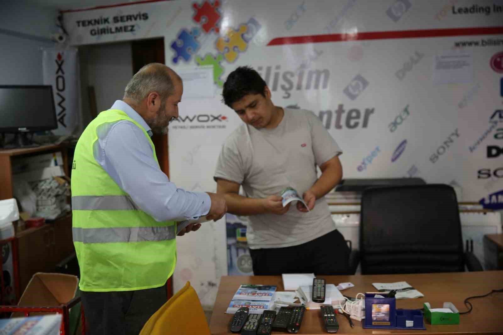 İnönü Caddesi esnafına 41Ç bilgilendirmesi
