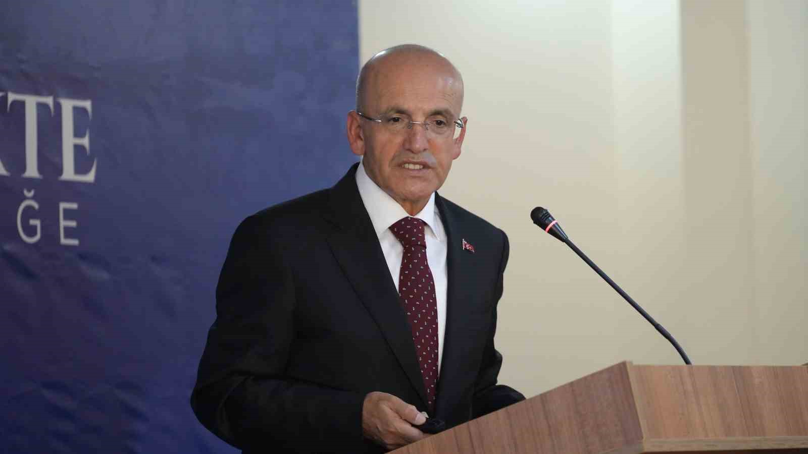 Bakan Şimşek: 