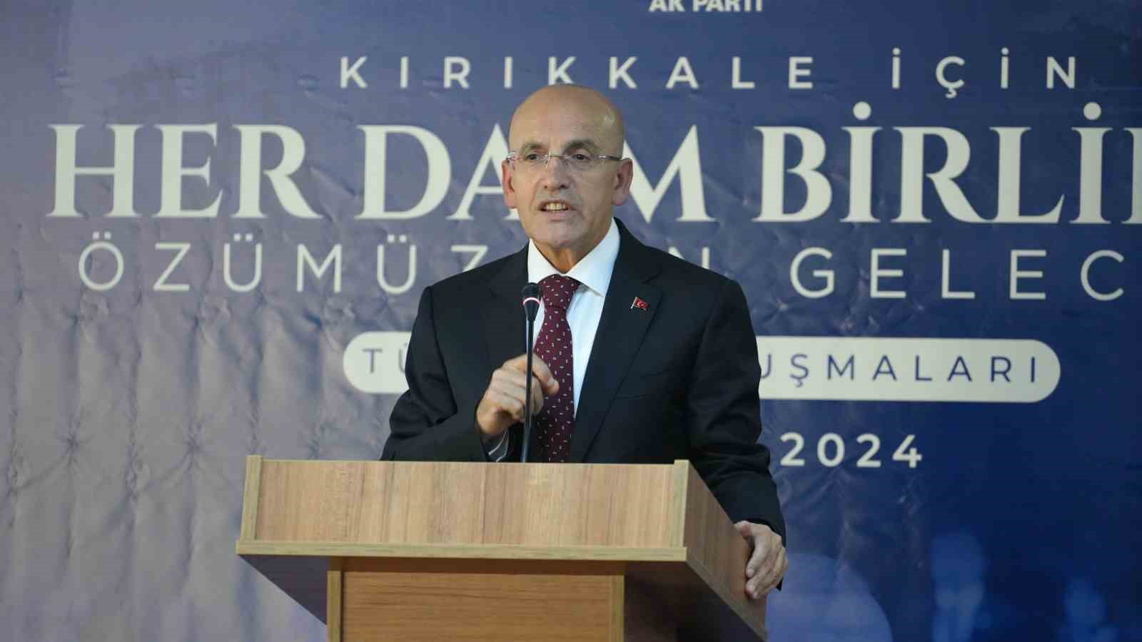 Bakan Şimşek: 