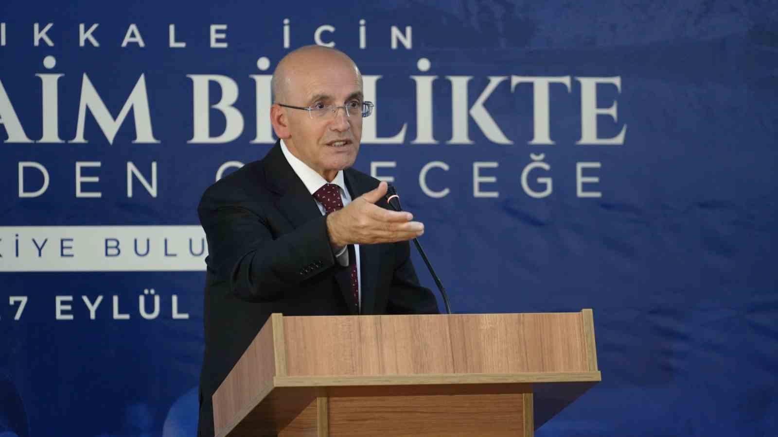 Bakan Şimşek: 