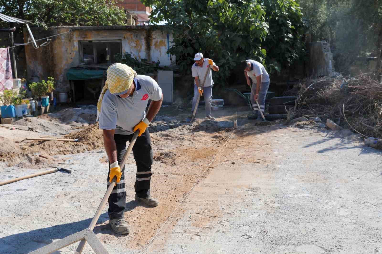 Mahallede 2 engelli şahsın yaşadığı sokağa öncelik verildi
