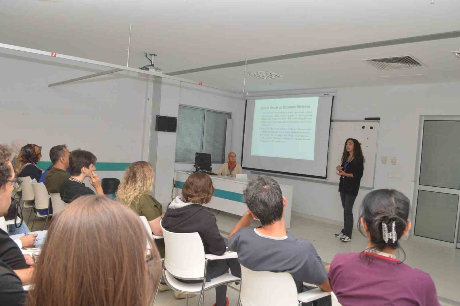 MEAH’ta ’Çocuk İhmali ve İstismarı’ konulu eğitim düzenlendi
