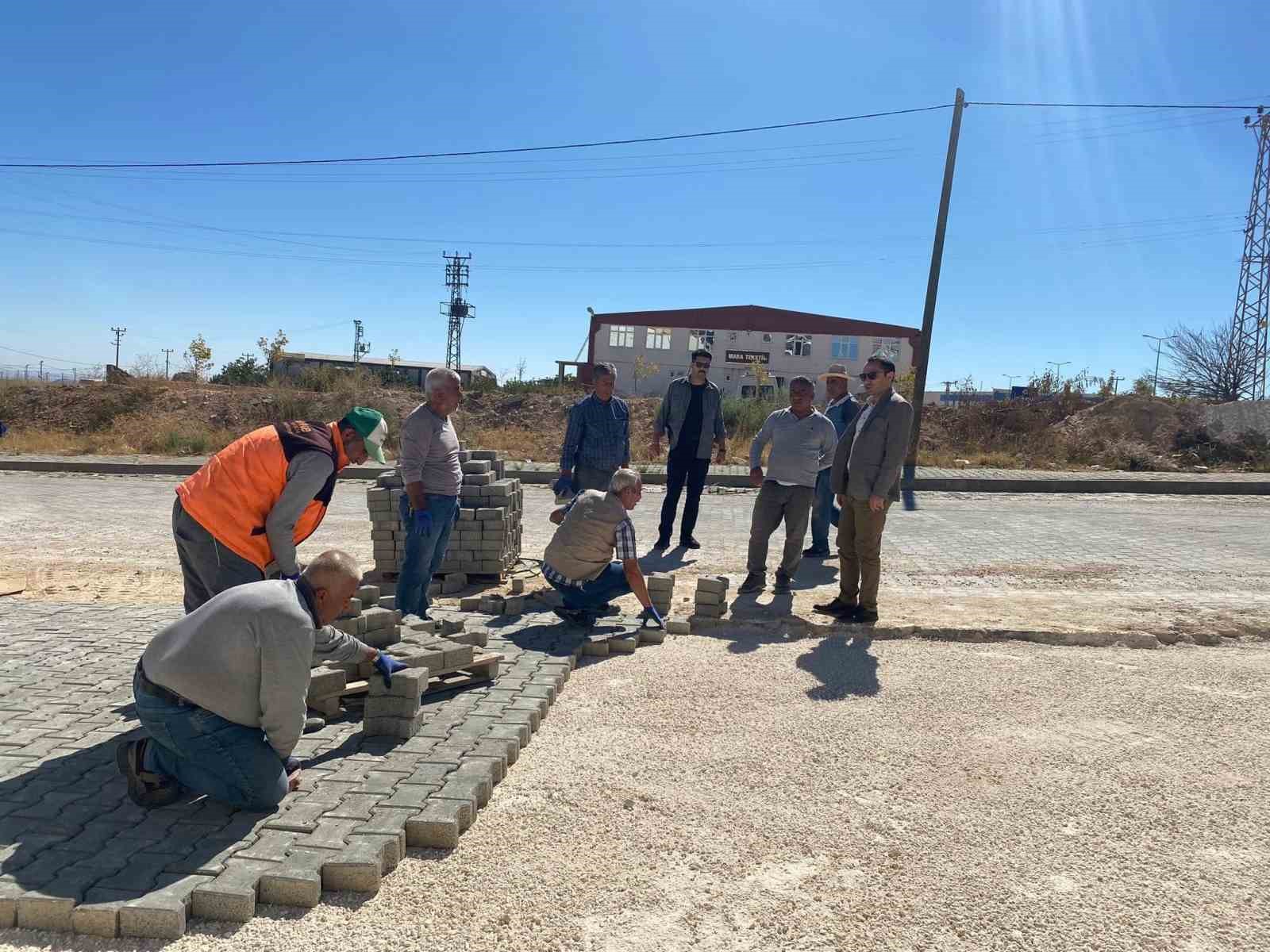 Kaymakam Partal, yol yapım çalışmalarını inceledi
