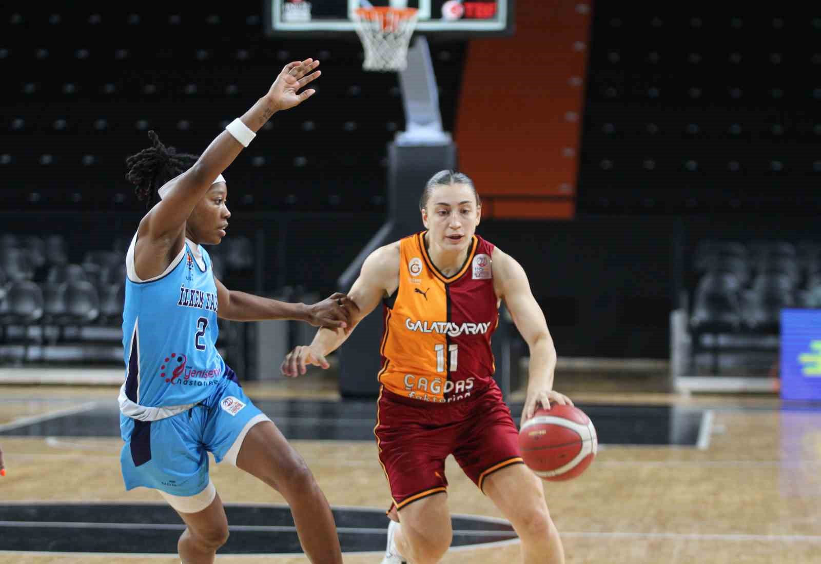 Kadınlar Basketbol Süper Ligi: Tarsus Spor: 57 - Galatasaray: 77
