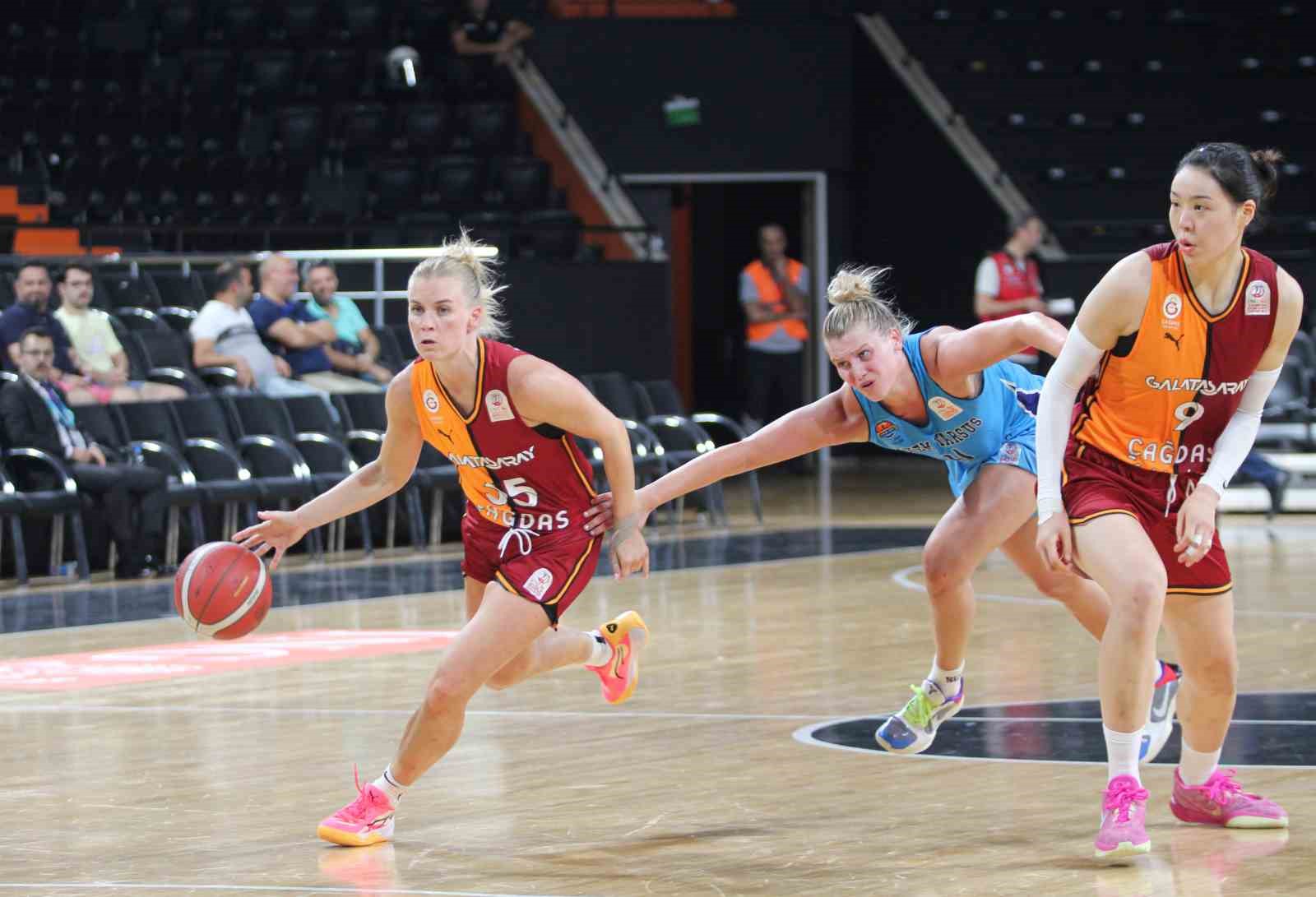 Kadınlar Basketbol Süper Ligi: Tarsus Spor: 57 - Galatasaray: 77
