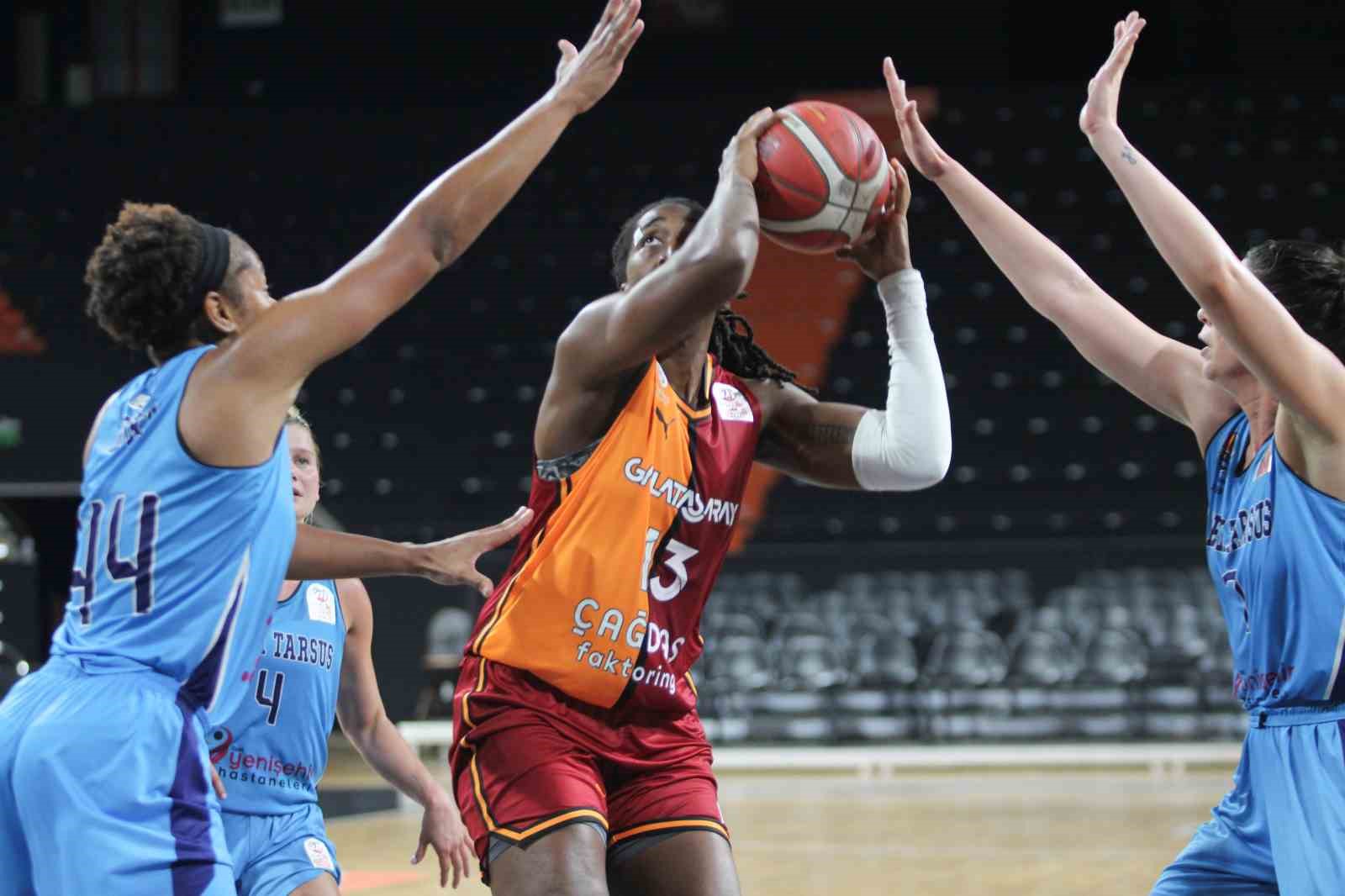 Kadınlar Basketbol Süper Ligi: Tarsus Spor: 57 - Galatasaray: 77
