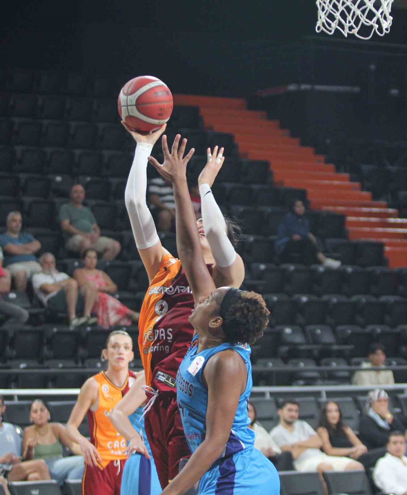 Kadınlar Basketbol Süper Ligi: Tarsus Spor: 57 - Galatasaray: 77
