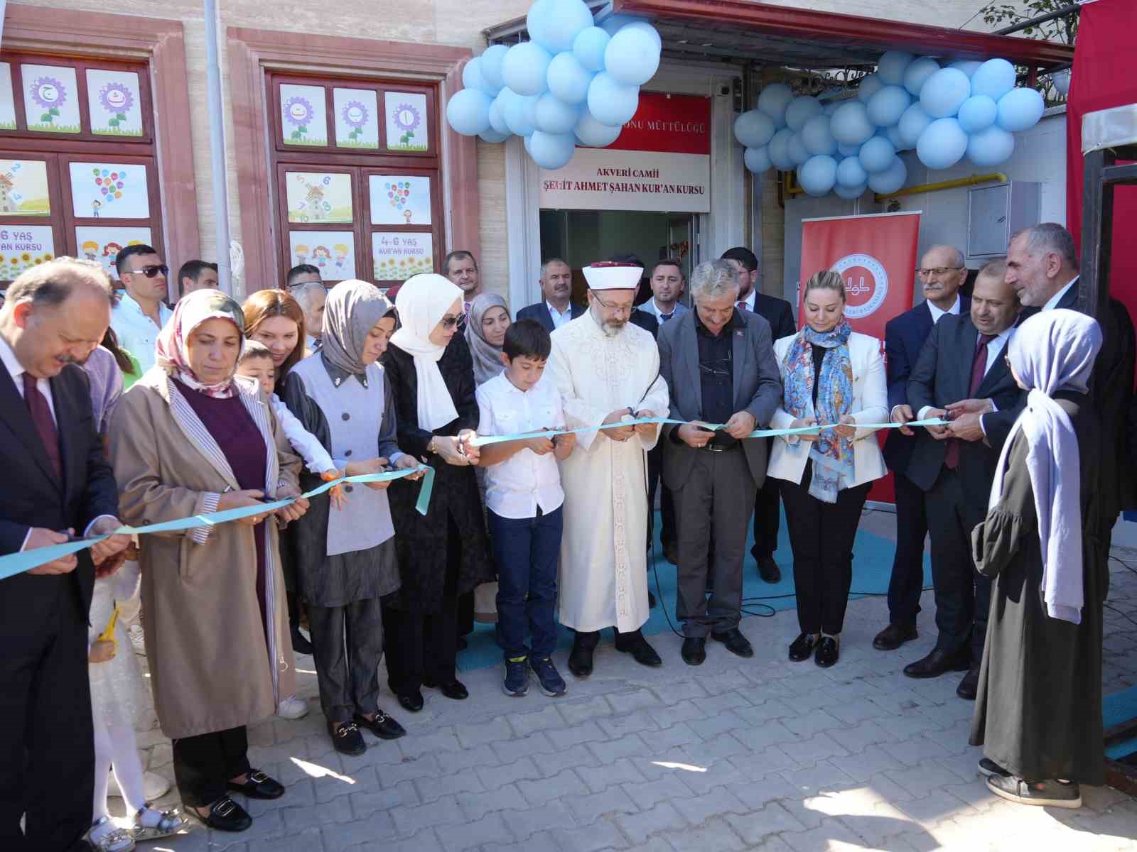 Şehit Polis Ahmet Şahan’ın ismi Kastamonu’da Kur’an Kursu’nda yaşatılacak
