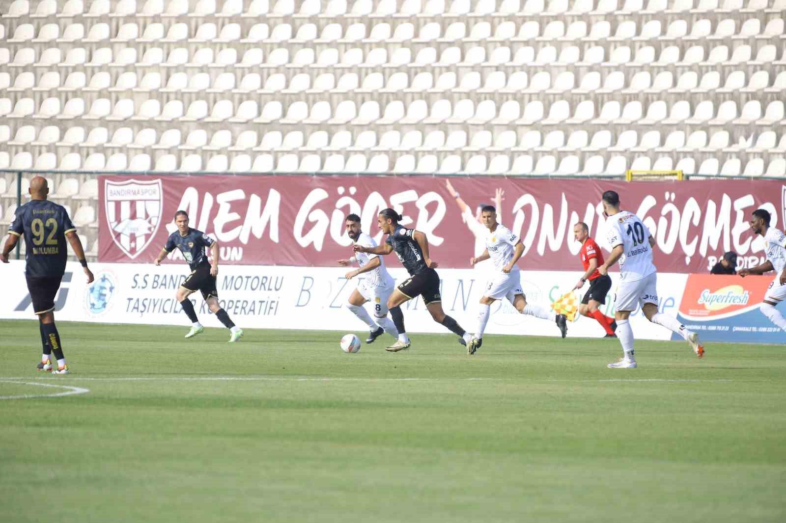 Trendyol 1. Lig: Bandırmaspor: 2 - MKE Ankaragücü: 0
