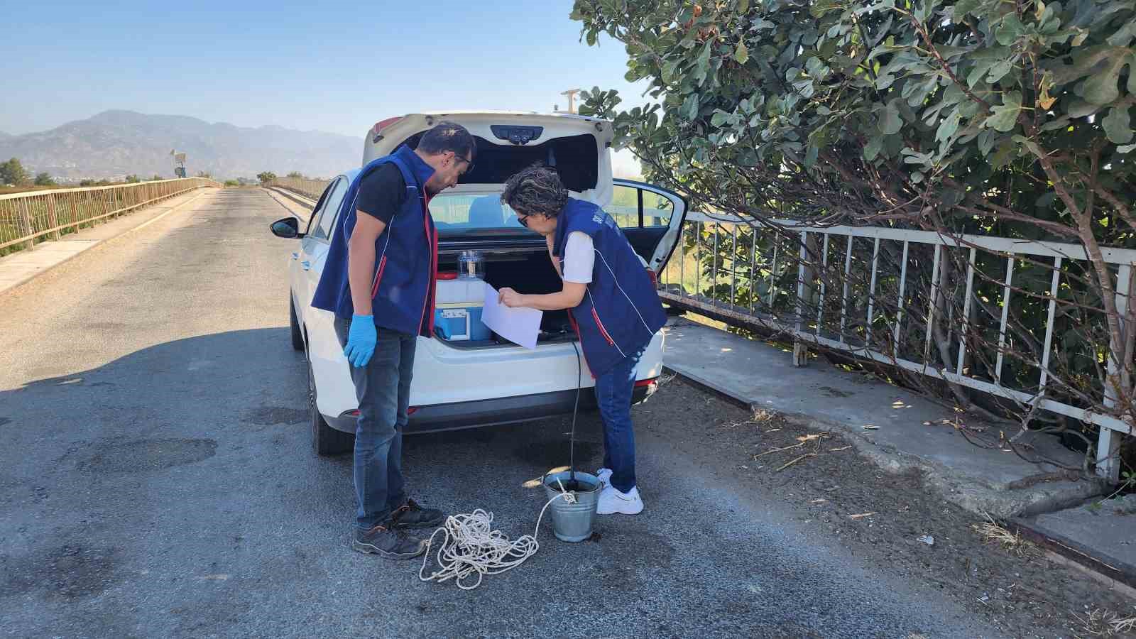 Aydın’da su ürünlerinin korunması için numuneler alındı
