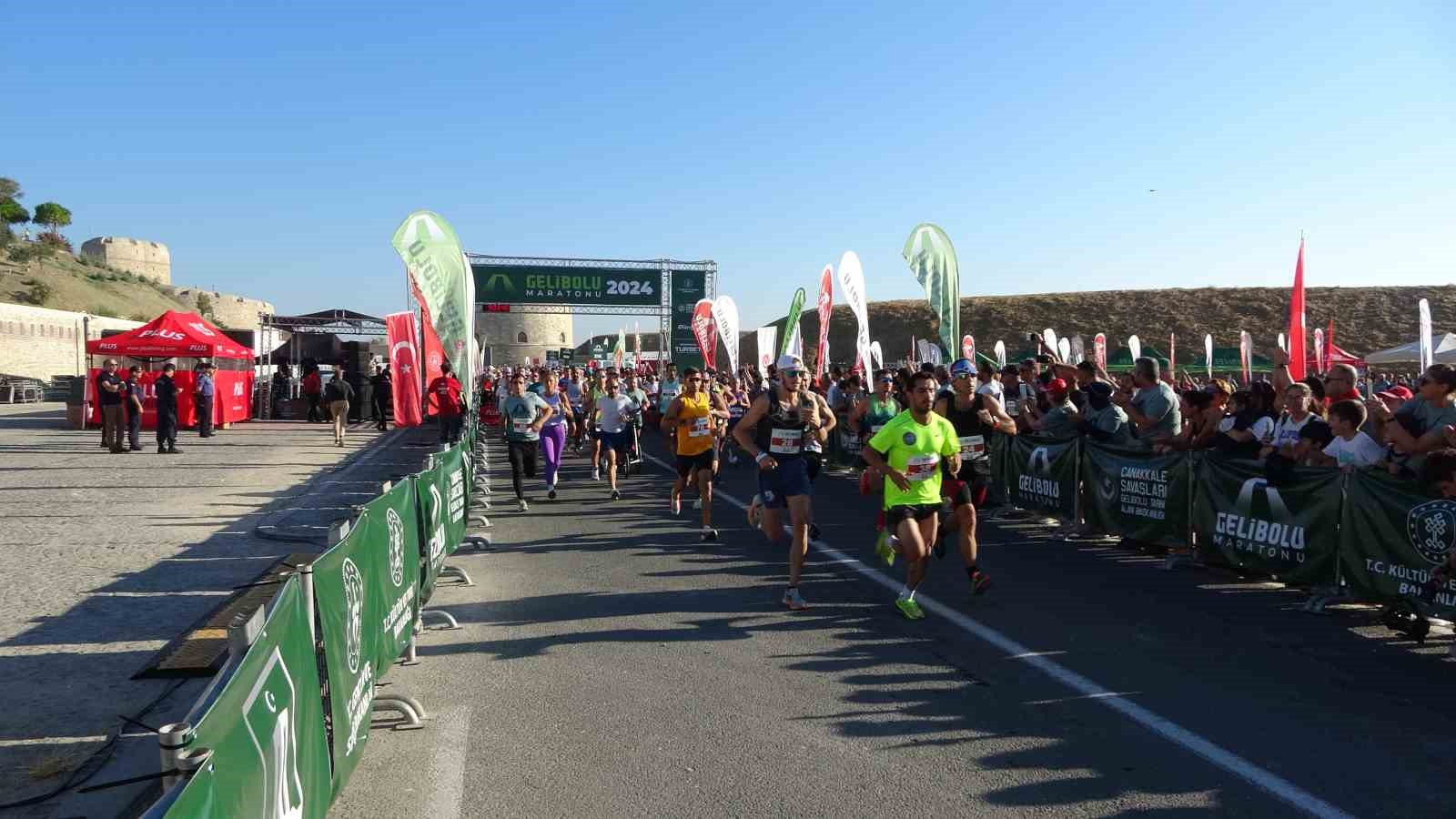 Tarihi Alan’da Uluslararası Gelibolu Maratonu düzenlendi
