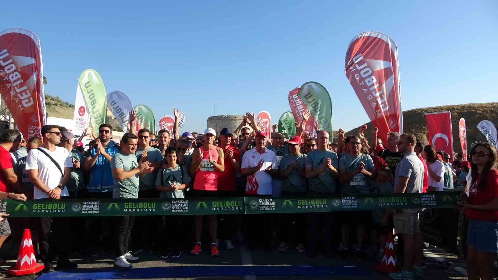 Tarihi Alan’da Uluslararası Gelibolu Maratonu düzenlendi
