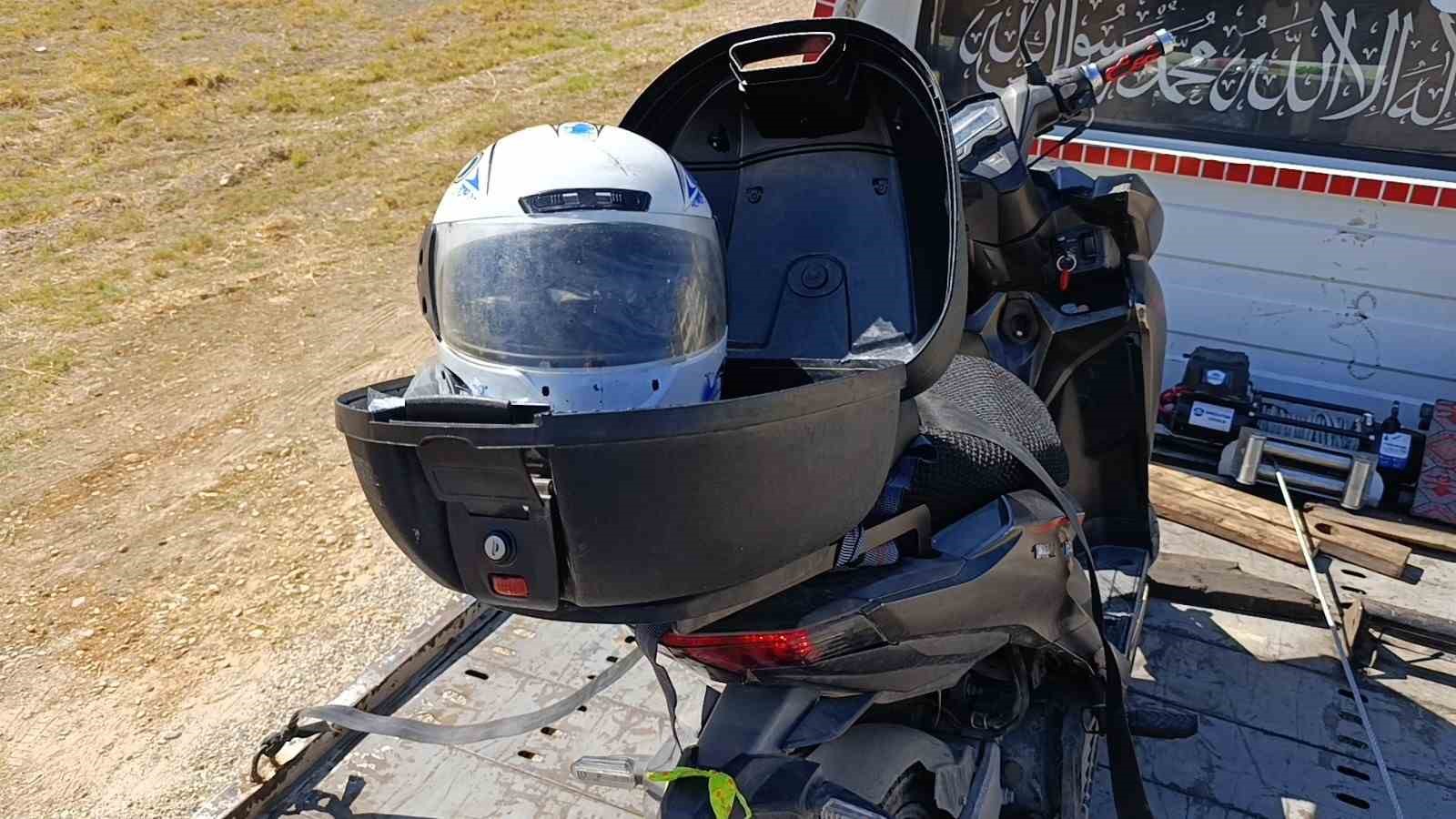 Manavgat’ta motosikletten düşen adam ağır yaralandı
