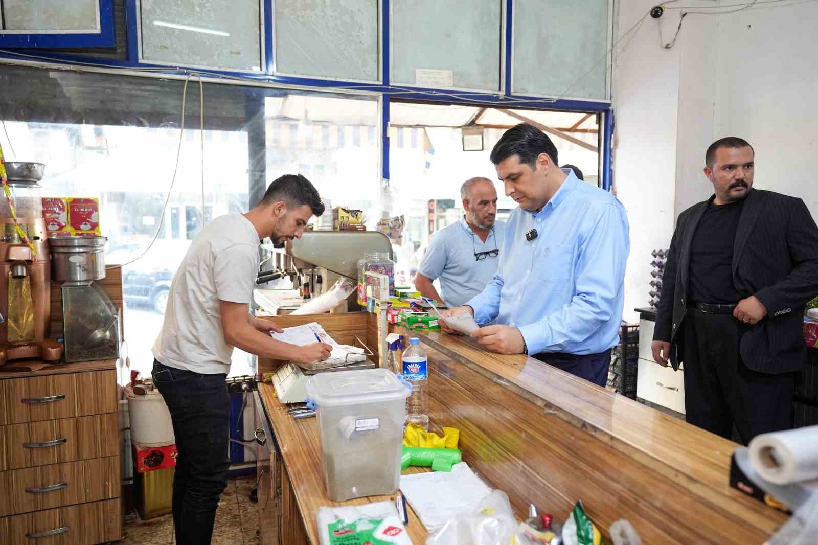 Şehitkamil’de yabancı uyrukluların ruhsatsız işletmesine izin yok
