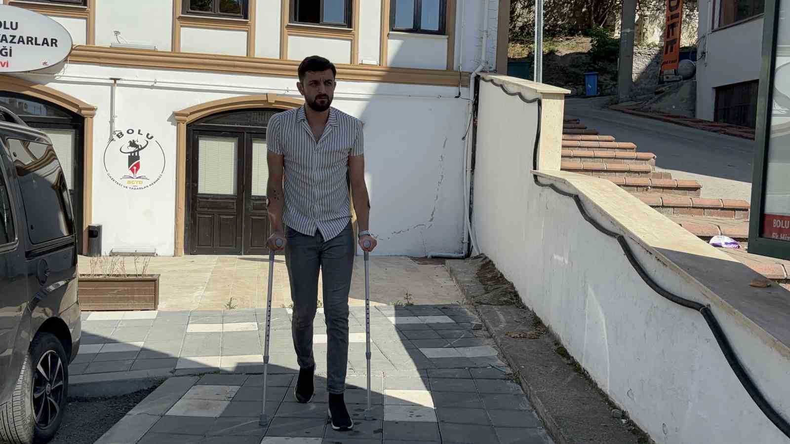 Trafik kazası geçirdi, futbol hayatı bitti: “Saçma sapan tutanak tutulmuş burada”
