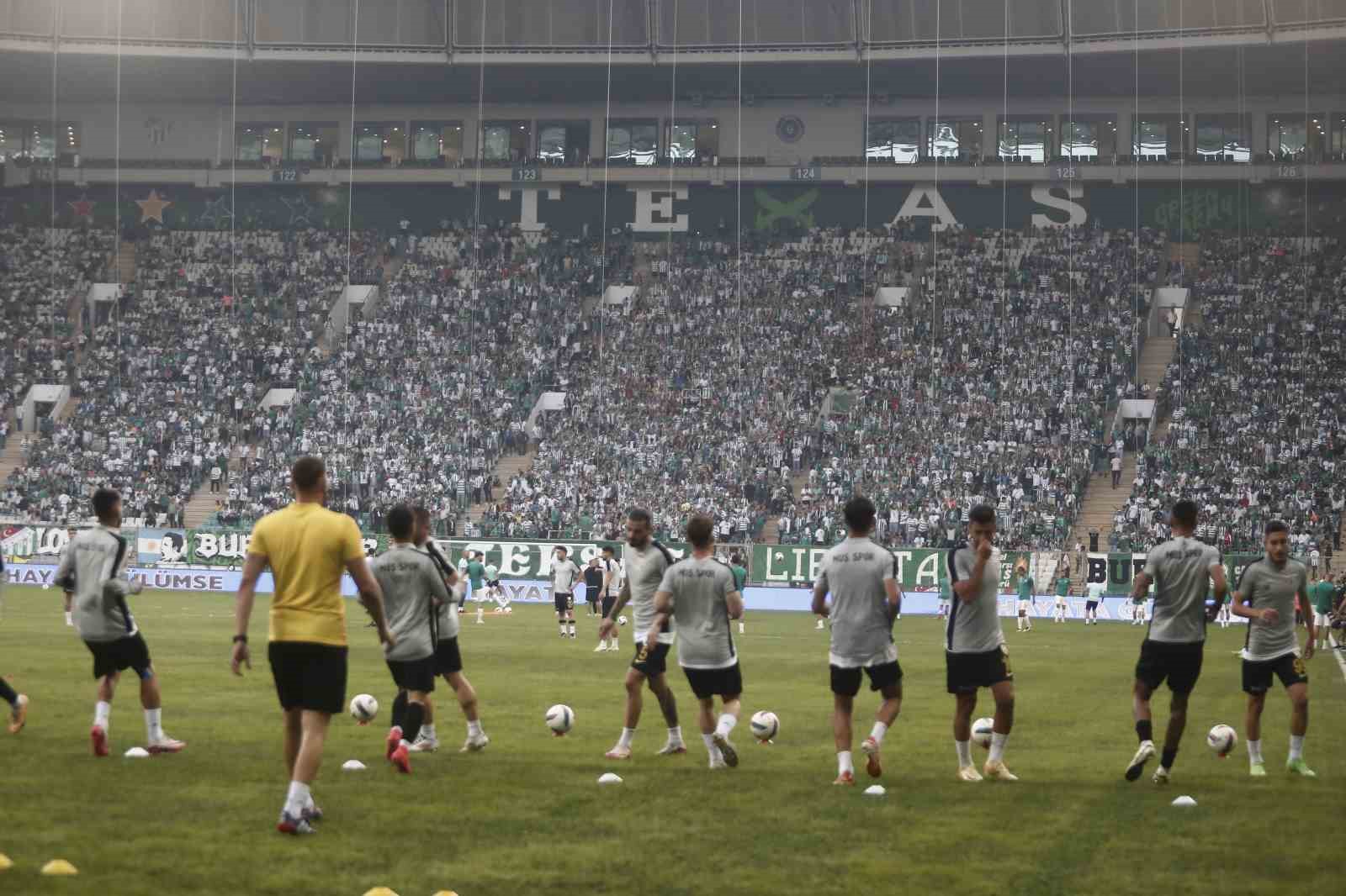 Bursaspor taraftarlarından, Muş Spor Kulübü maçına yoğun ilgi
