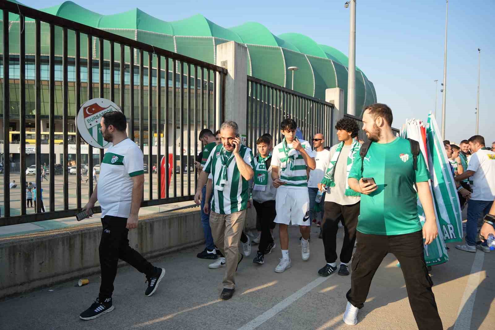 Bursaspor taraftarlarından, Muş Spor Kulübü maçına yoğun ilgi
