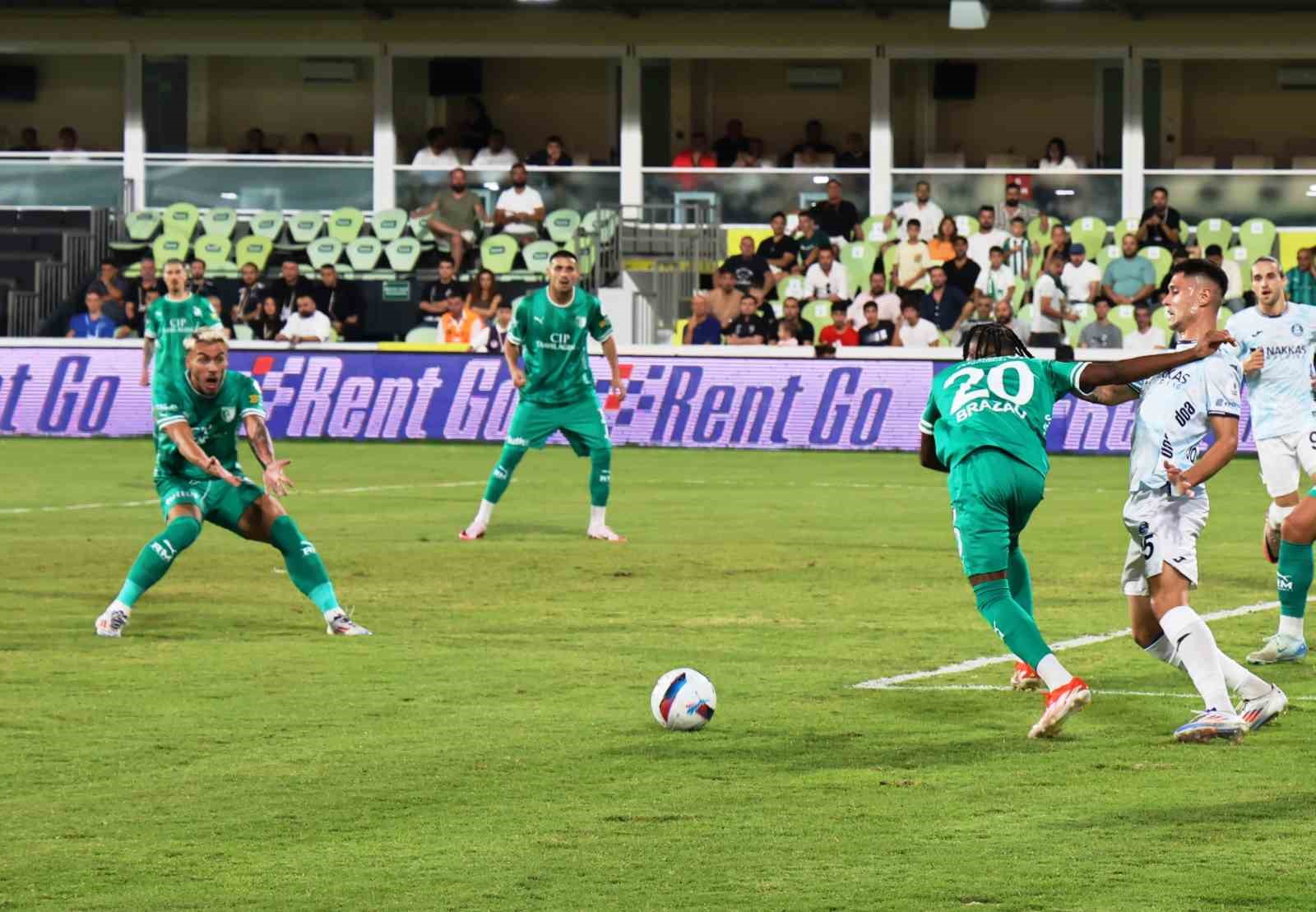 Trendyol Süper Lig: Bodrum FK: 1 - Adana Demirspor: 0 (İlk yarı)
