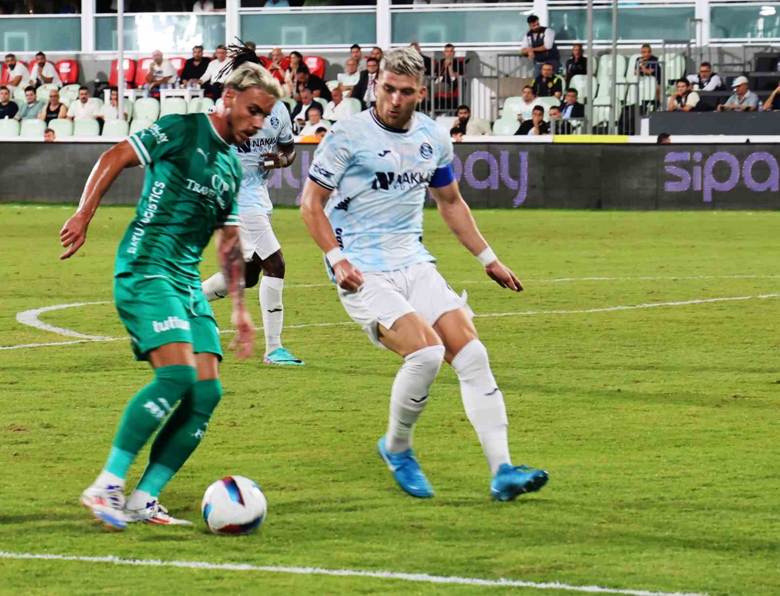 Trendyol Süper Lig: Bodrum FK: 1 - Adana Demirspor: 0 (İlk yarı)
