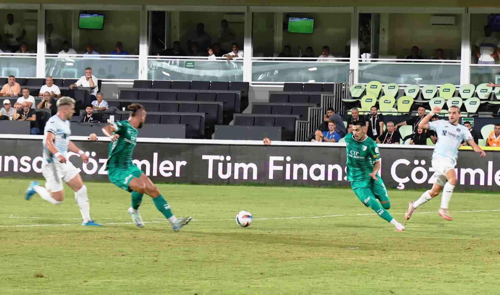 Trendyol Süper Lig: Bodrum FK: 1 - Adana Demirspor: 0 (İlk yarı)
