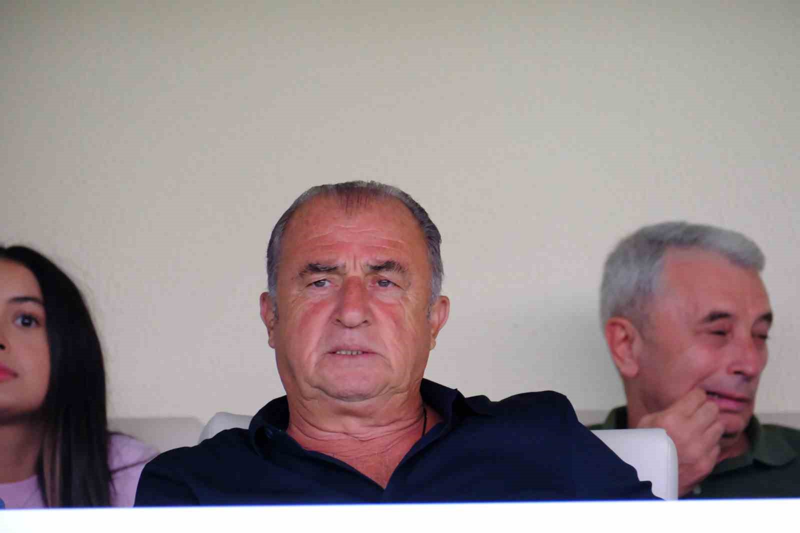 Fatih Terim, Bodrum FK - Adana Demirspor maçını takip etti
