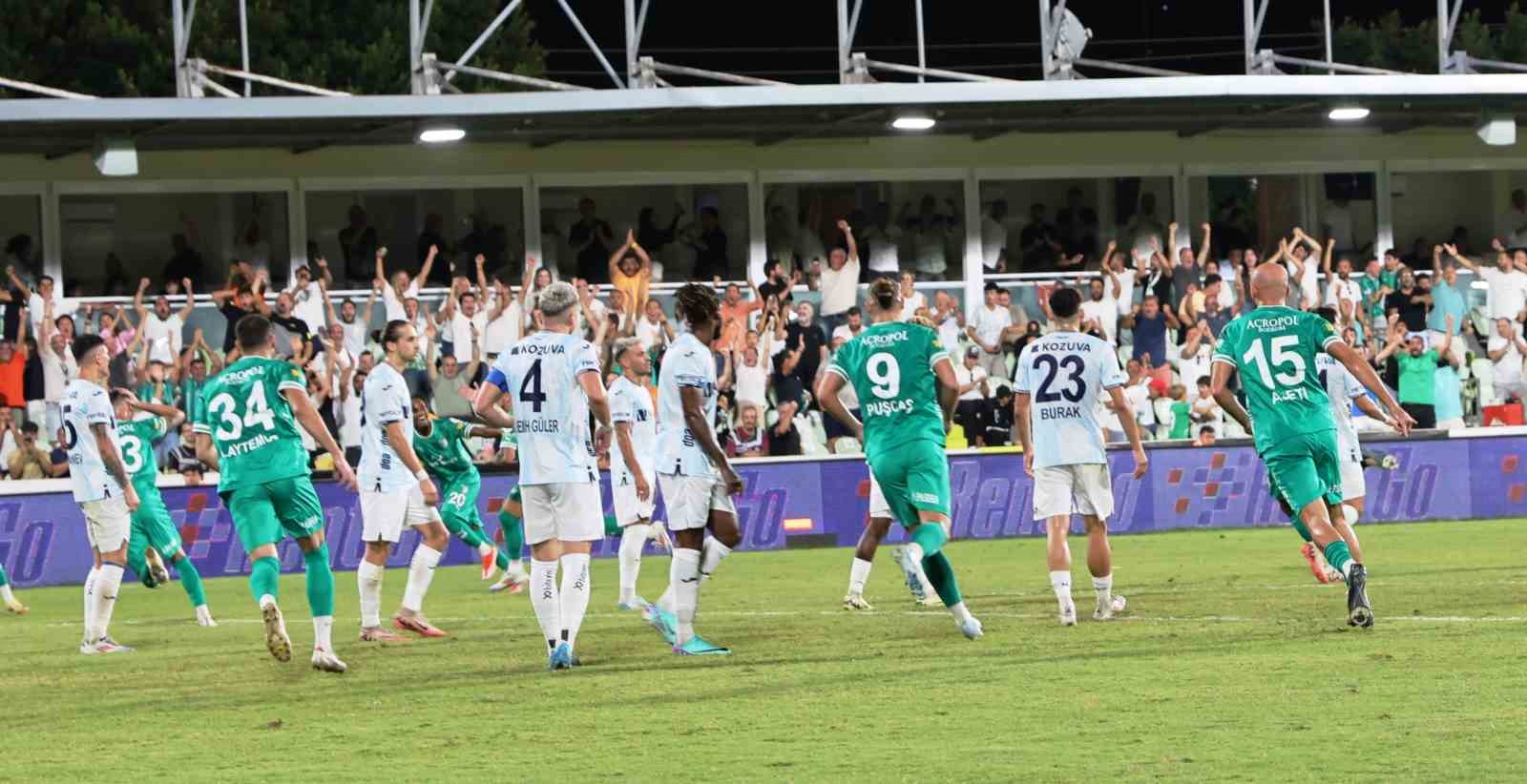 Trendyol Süper Lig: Bodrum FK: 3 - Adana Demirspor: 1 (Maç sonucu)
