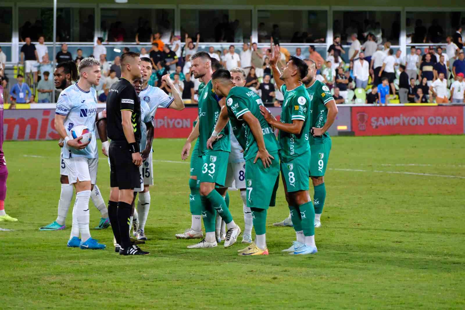 Trendyol Süper Lig: Bodrum FK: 3 - Adana Demirspor: 1 (Maç sonucu)
