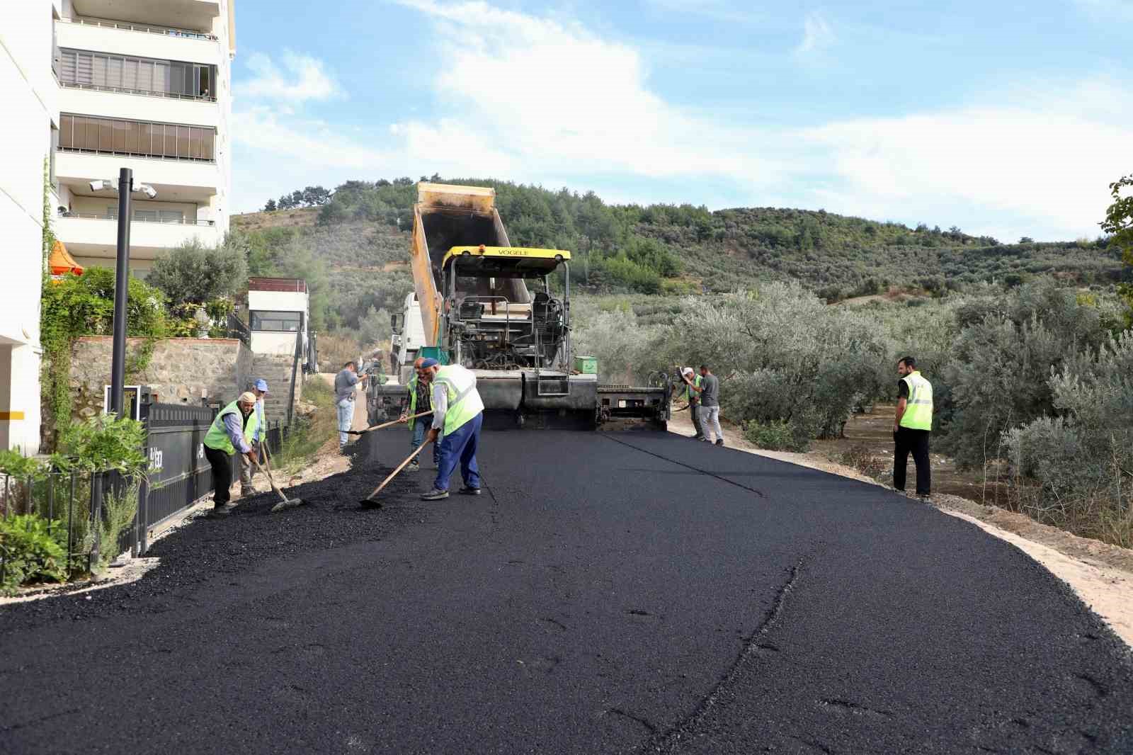 Mudanya’da yollar yenileniyor
