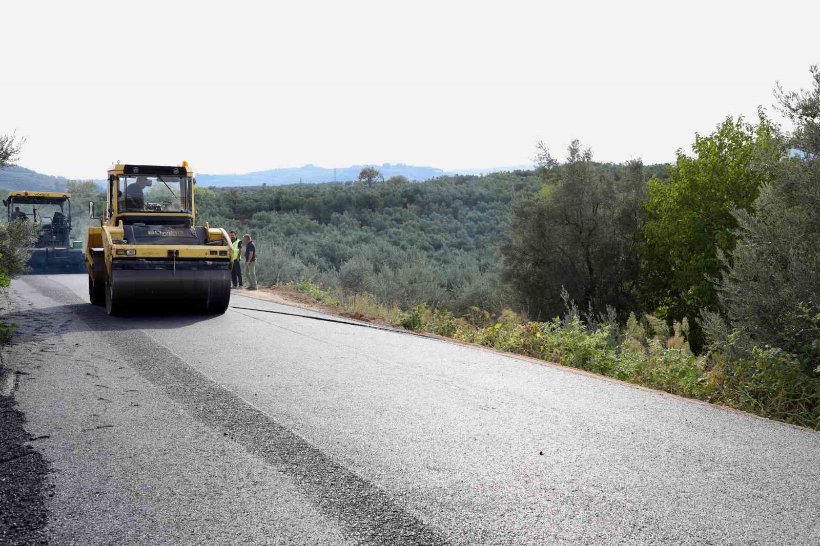 Mudanya’da yollar yenileniyor
