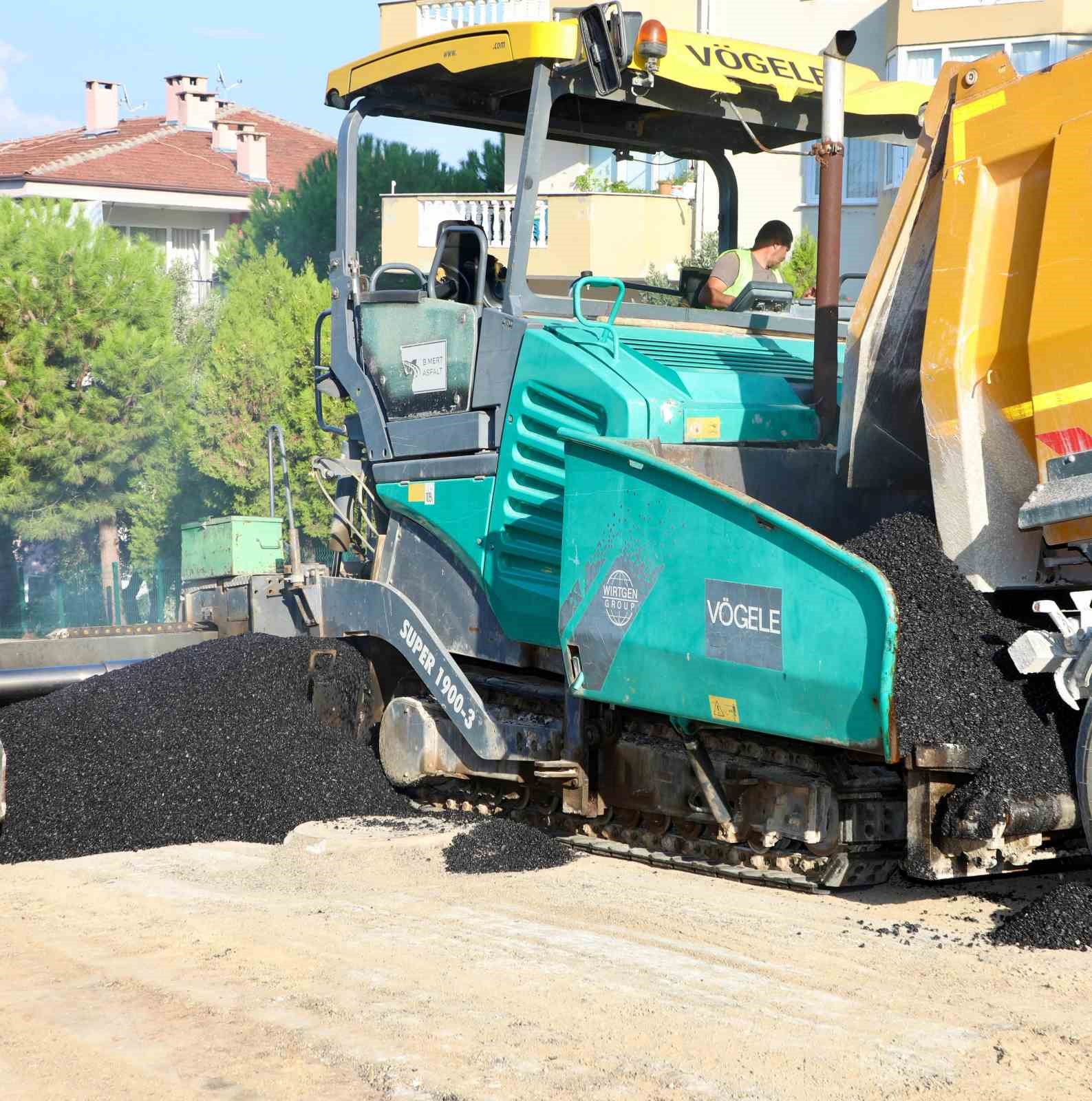 Mudanya’da yollar yenileniyor
