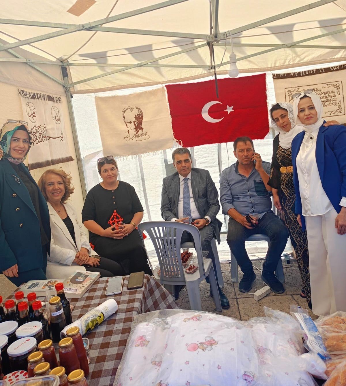 Ahilik Haftasında Siirt standına yoğun ilgi
