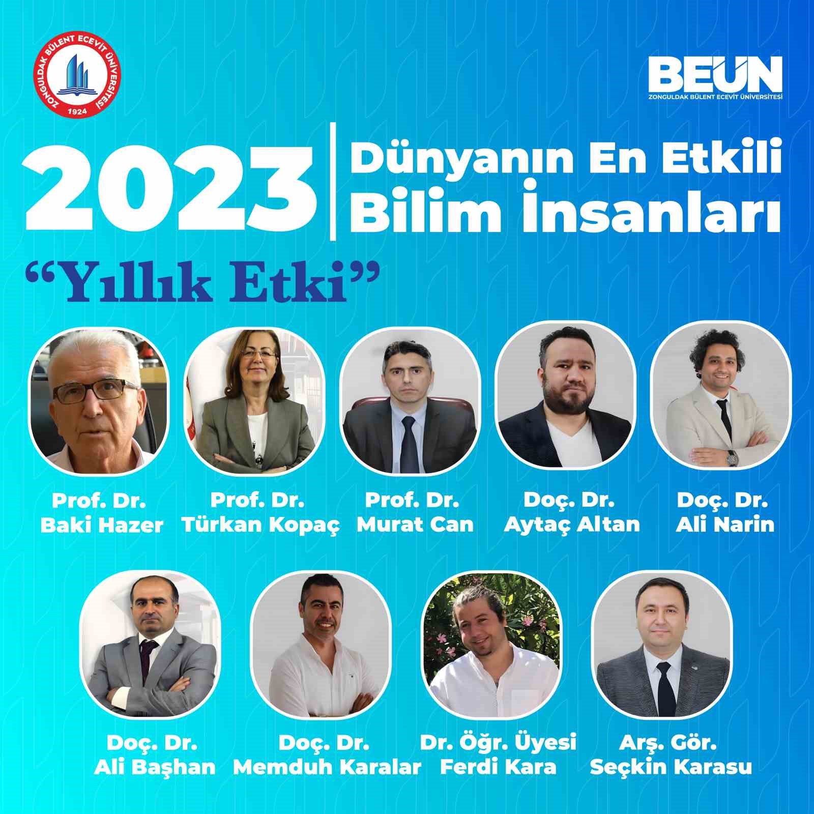 BEUN’dan 9 akademisyen 