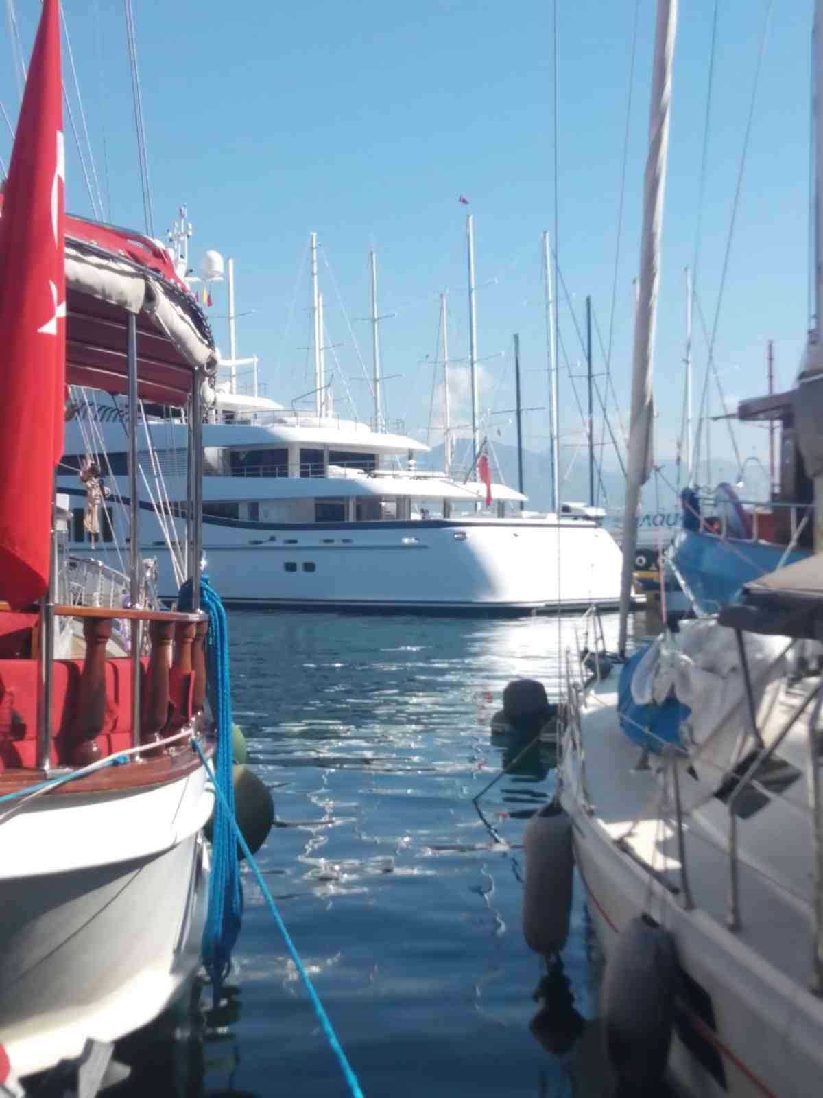 Hintli milyarderin süper yatı ‘Sea Pearl’ Fethiye’de
