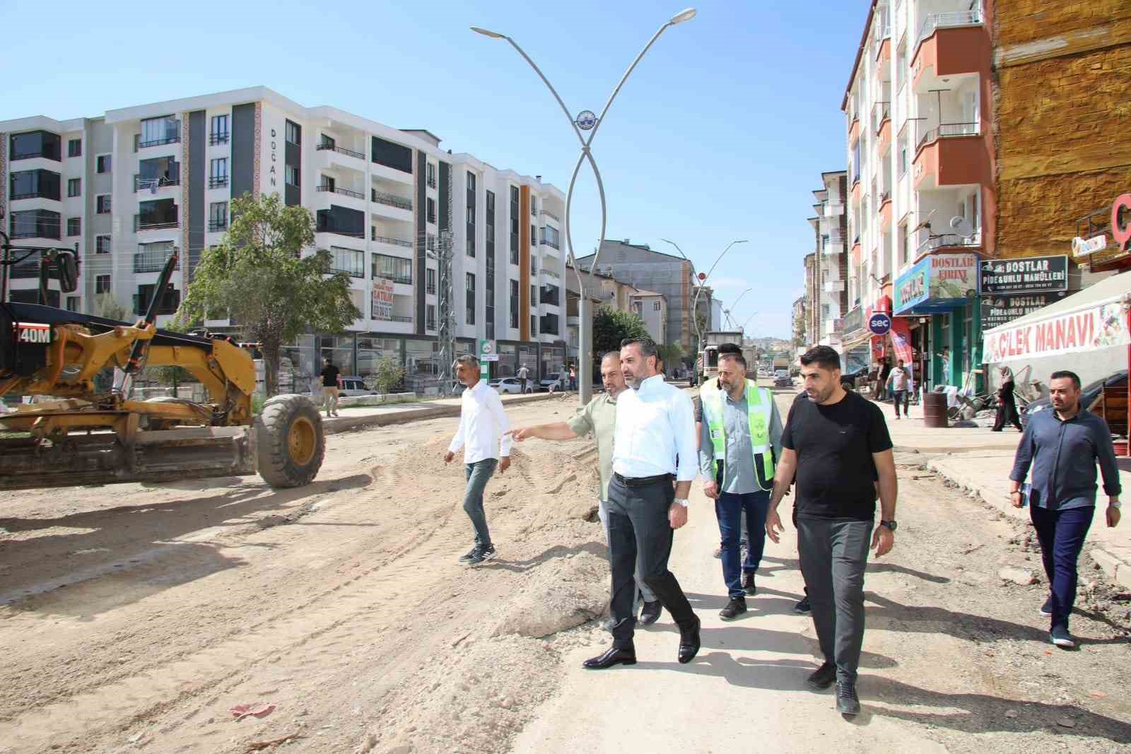 Başkan Şerifoğulları, saha incelemelerini sürdürüyor
