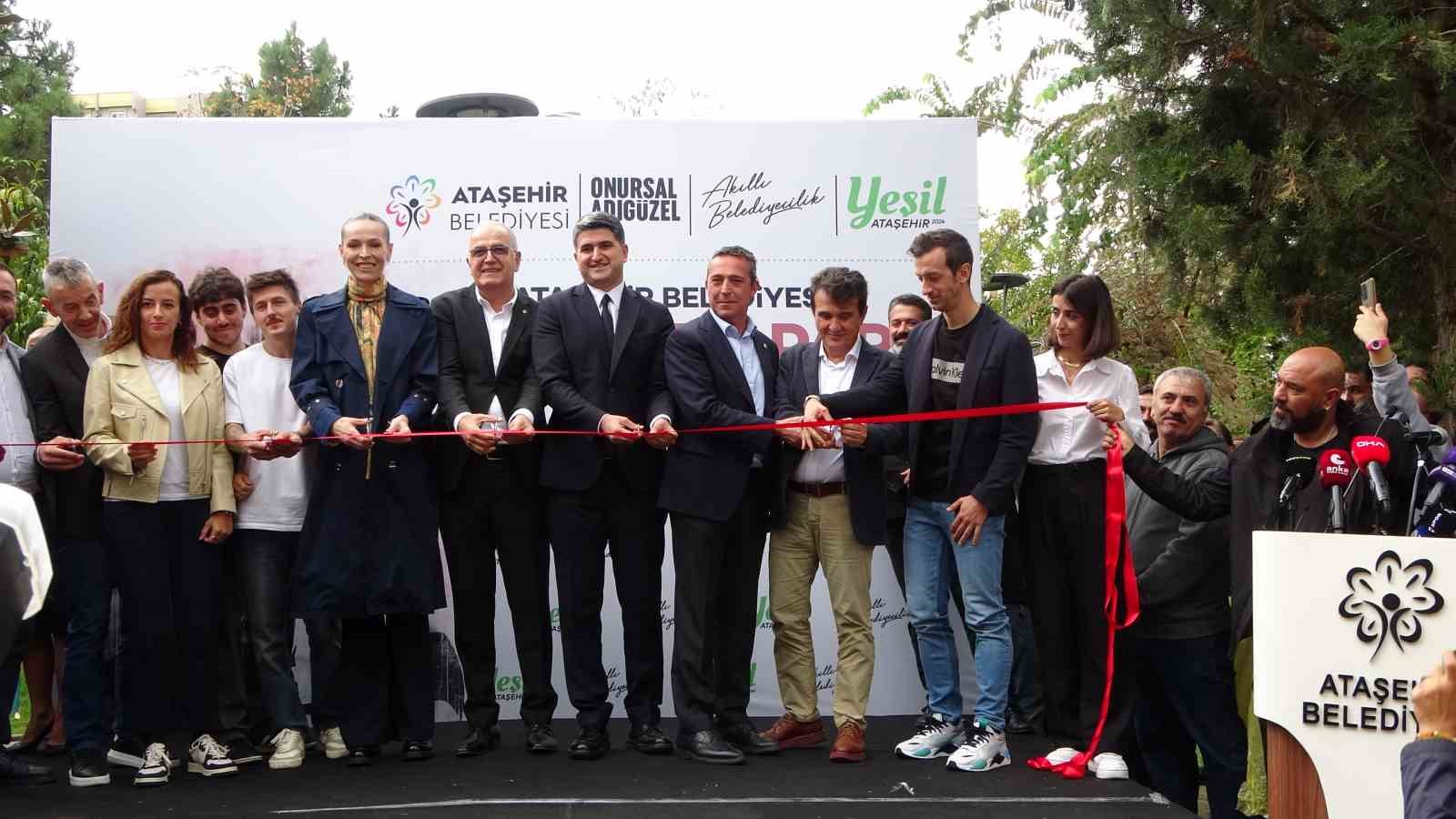 Ataşehir’de Eda Erdem Parkı törenle açıldı
