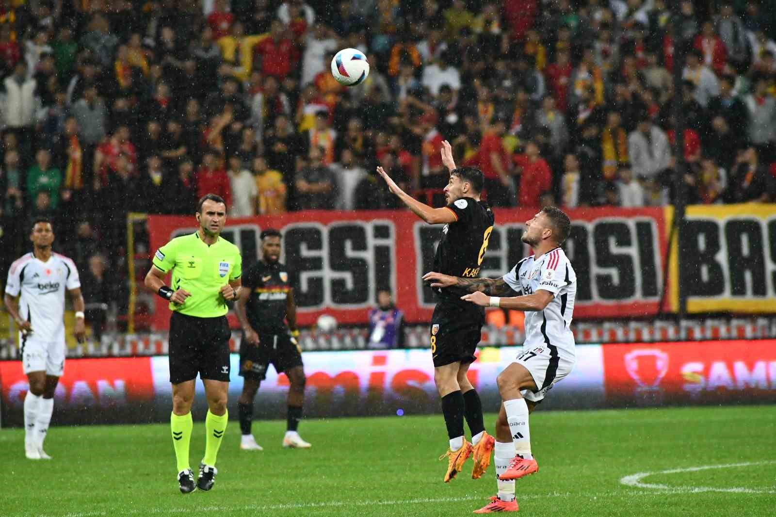 Trendyol Süper Lig: Kayserispor: 0 - Beşiktaş: 0 (Maç devam ediyor)
