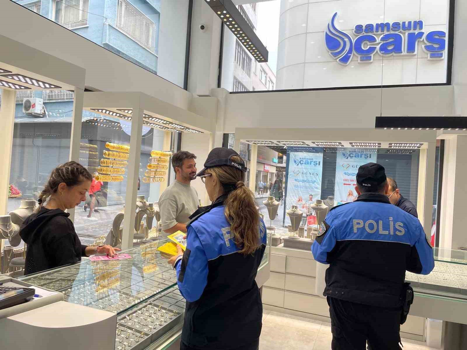 Samsun polisinden İlkadım ve Tekkeköy’de farkındalık eğitimi
