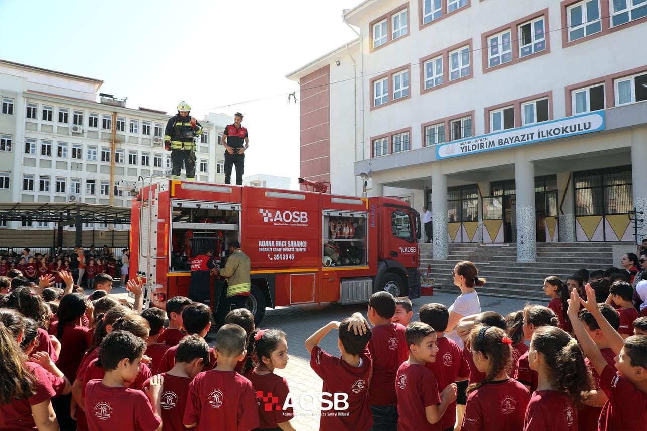 AOSB’den çocuklara eğlenceli eğitim
