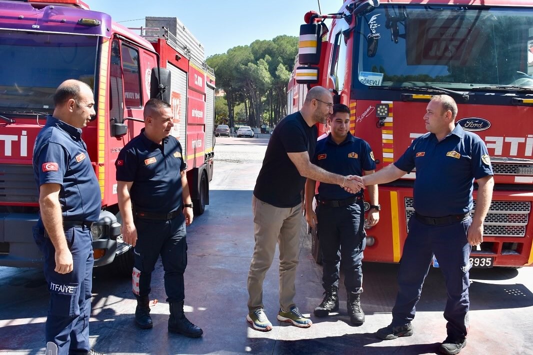 Başkan Zencirci ateş savaşçılarını unutmadı
