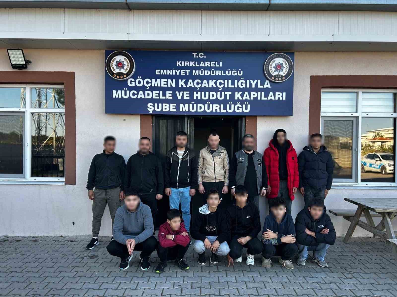 Kırklareli’nde 127 kaçak göçmen yakalandı
