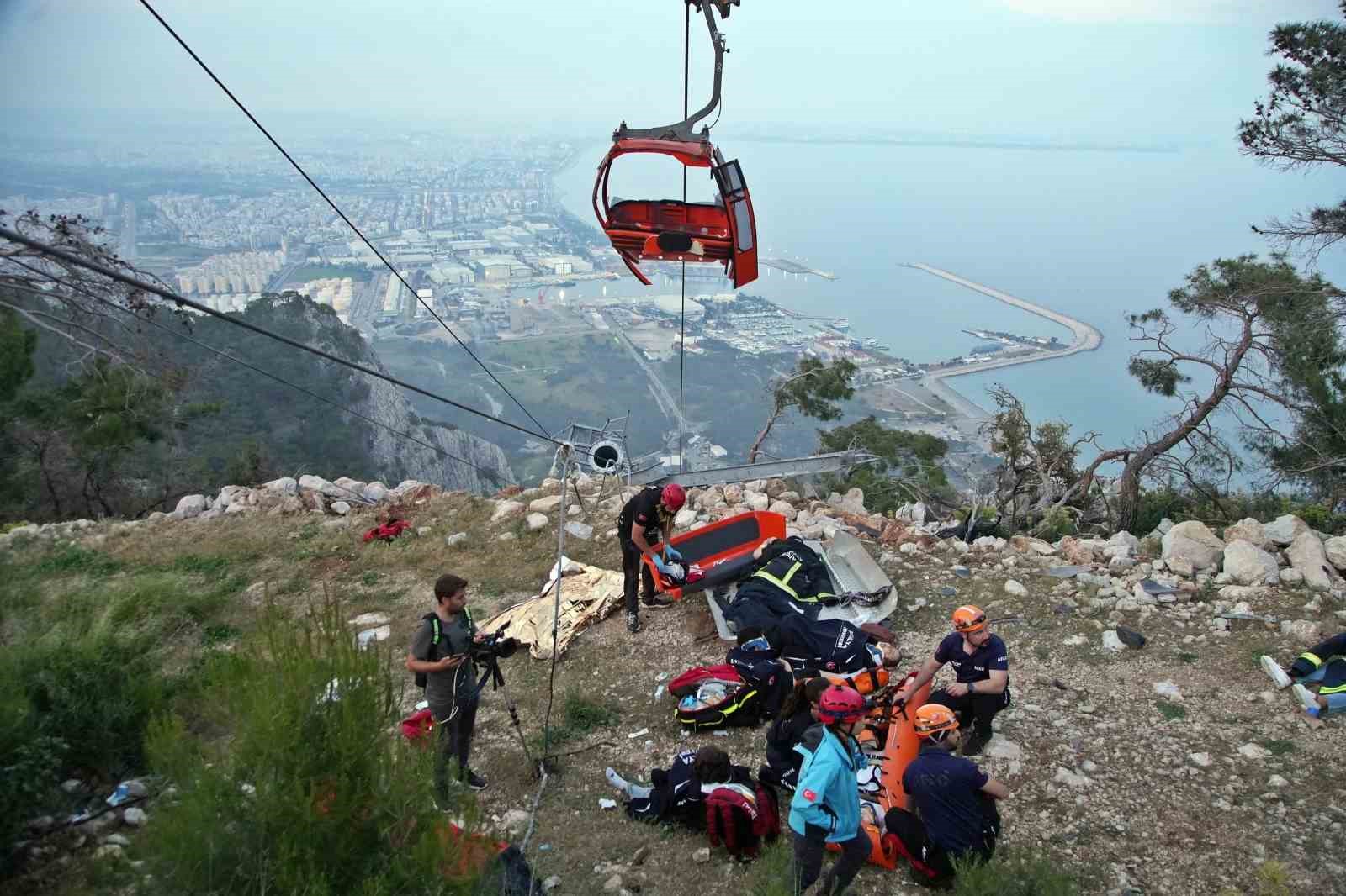 Teleferik kazası davasında 5 sanığın tutukluluğuna devam kararı
