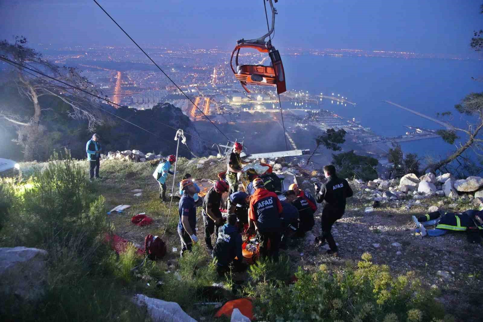 Teleferik kazası davasında 5 sanığın tutukluluğuna devam kararı
