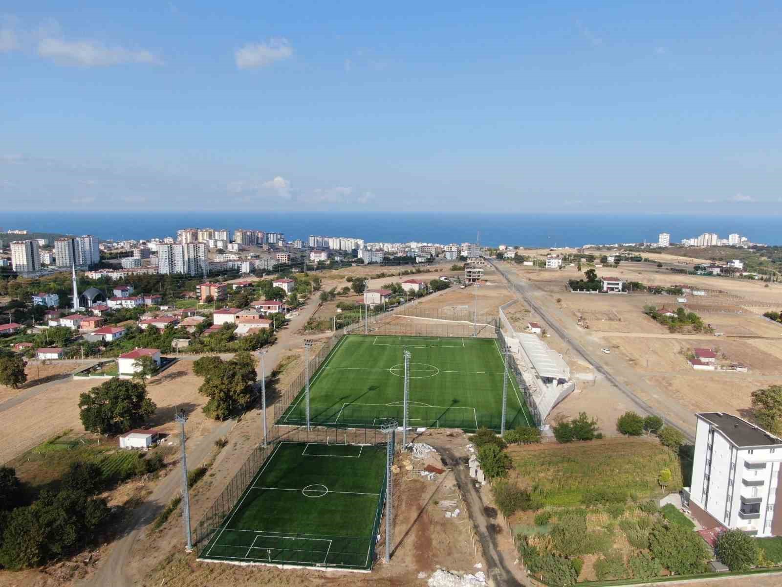 Samsun’a FIFA standartlarında 3 yeni futbol sahası
